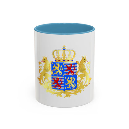 Middle coat of arms of the Grand Dukes of Luxembourg prior to 2000 - Accent Coffee Mug