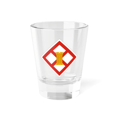 Verre à liqueur de la 926e brigade du génie (armée américaine) 1,5 oz