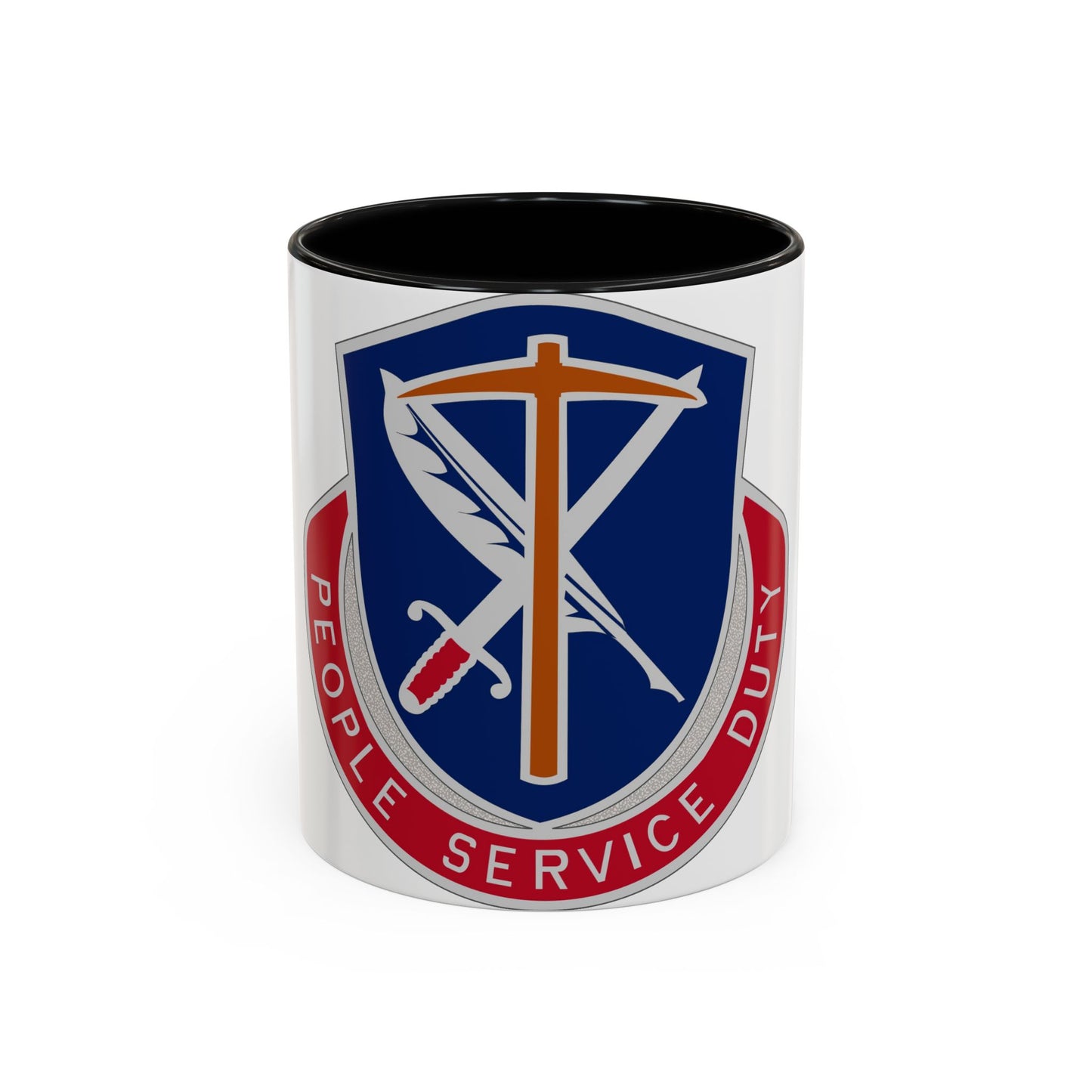 49 Personnel Services Battalion (U.S. Army) Accent Coffee Mug