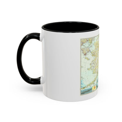 USA - Alaska (1956) (Map) Accent Coffee Mug