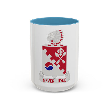 120 Engineer Battalion (U.S. Army) Accent Coffee Mug