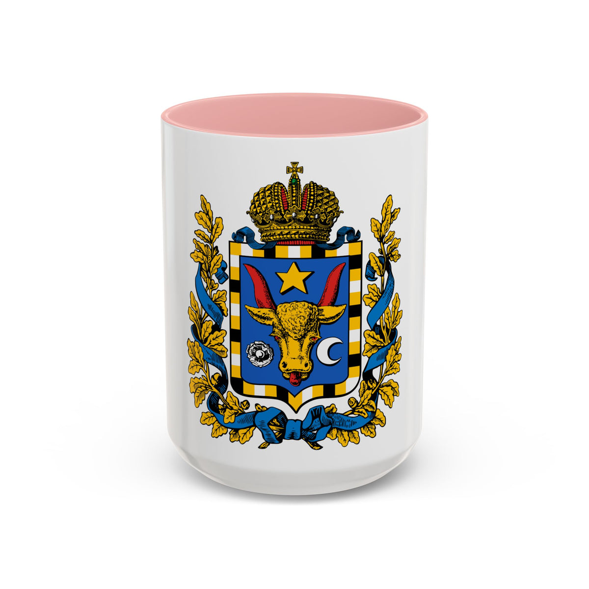 Coat of arms of Bessarabia Governorate 1878 - Accent Coffee Mug