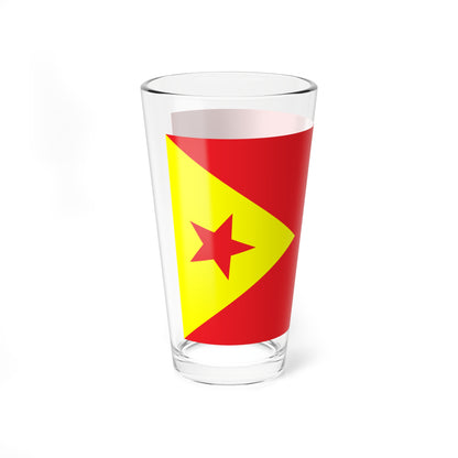 Proposed PRC national flags 010 (China) Pint Glass 16oz