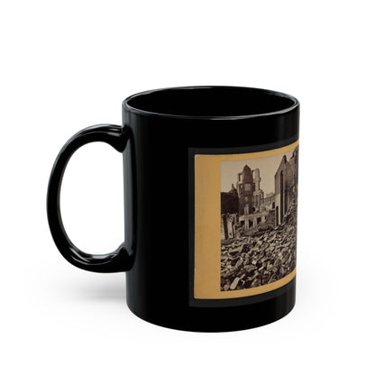 View Of Richmond, Va., At The Close Of The Rebellion (U.S. Civil War) Black Coffee Mug