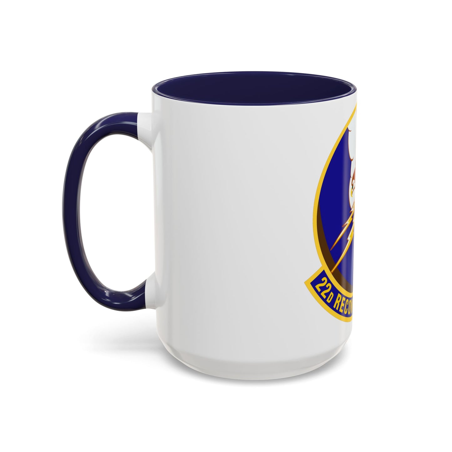 22d Reconnaissance Squadron (U.S. Air Force) Accent Coffee Mug