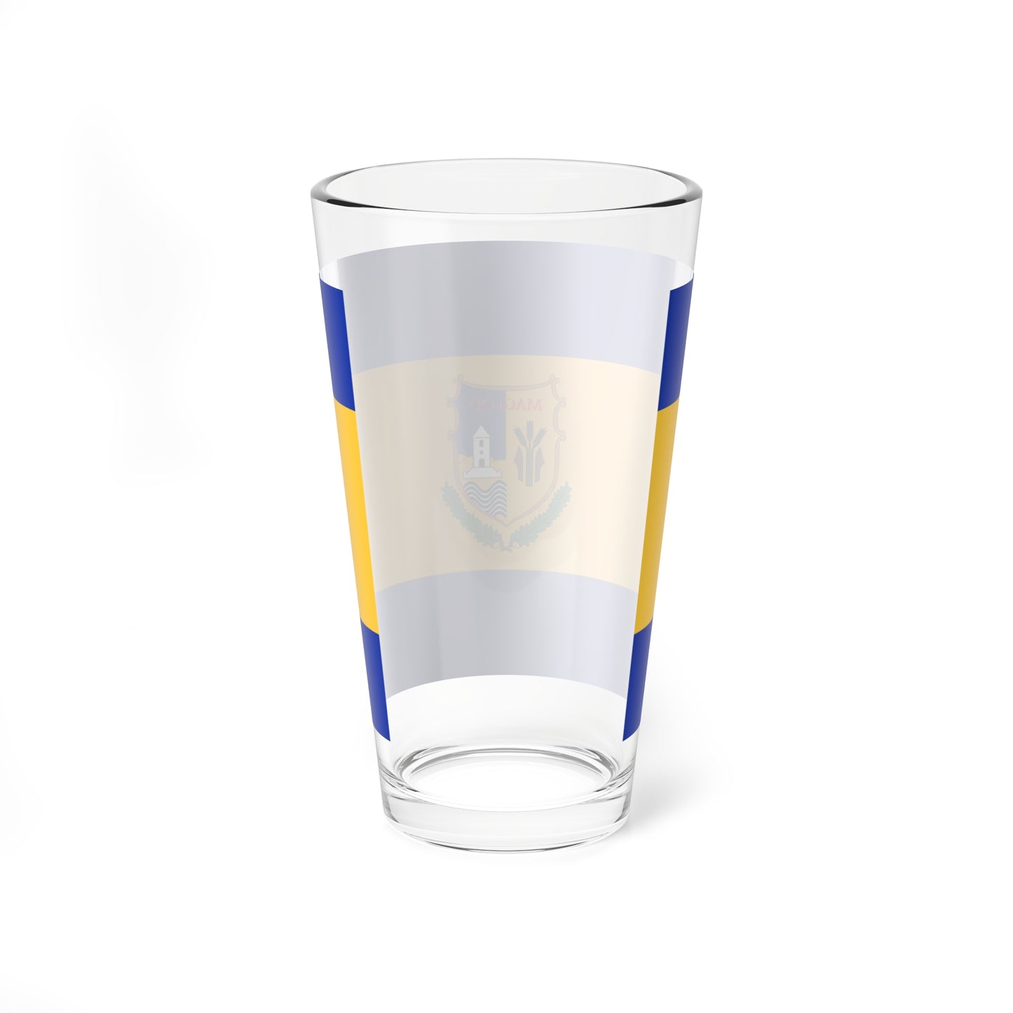 Flag of Maglod variant (Hungary) Pint Glass 16oz