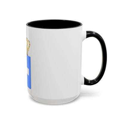 Lesser Coat of Arms of Greece (Wittelsbach) - Accent Coffee Mug