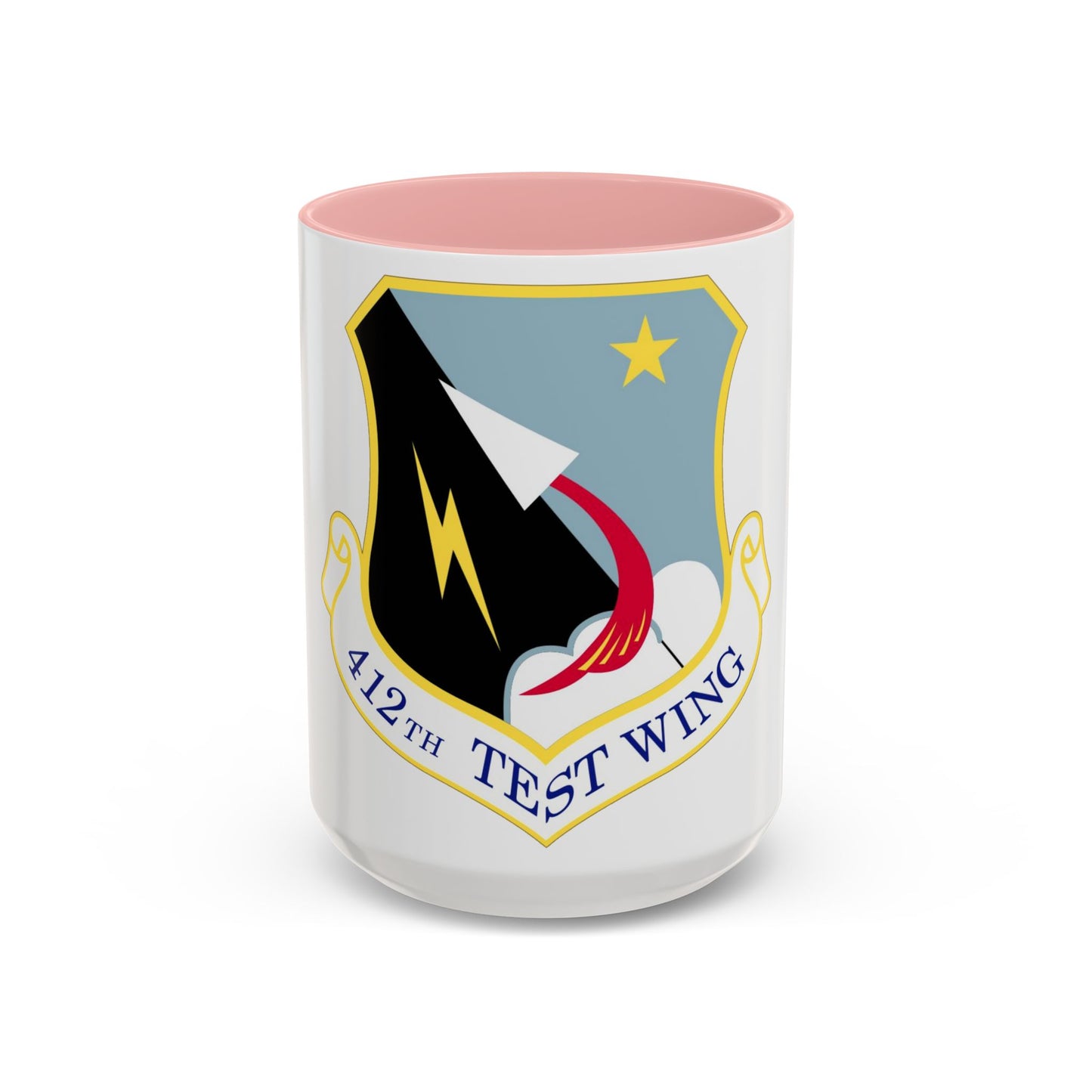 412th Test Wing (U.S. Air Force) Accent Coffee Mug