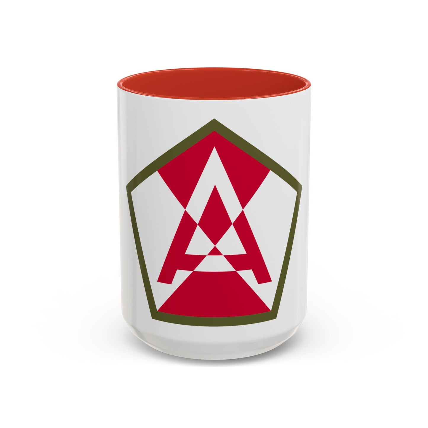 Fifteenth United States (U.S. Army) Accent Coffee Mug