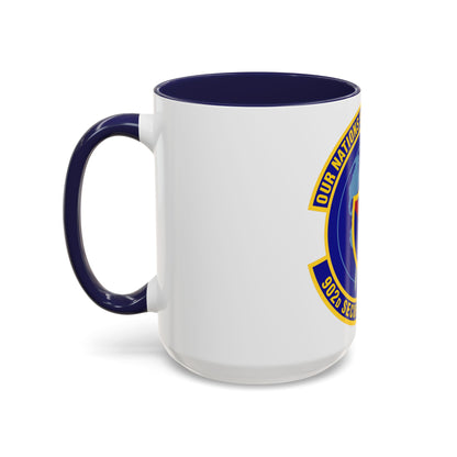 902d Security Forces Squadron (U.S. Air Force) Accent Coffee Mug