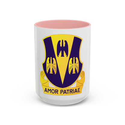 63 Antiaircraft Artillery Battalion (U.S. Army) Accent Coffee Mug