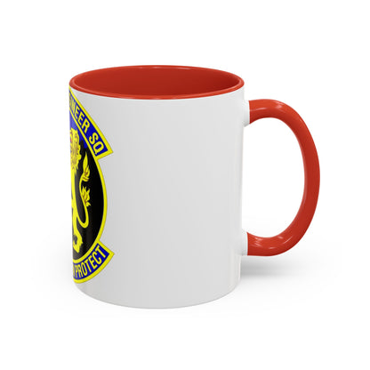 100 Civil Engineer Squadron USAFE (U.S. Air Force) Accent Coffee Mug