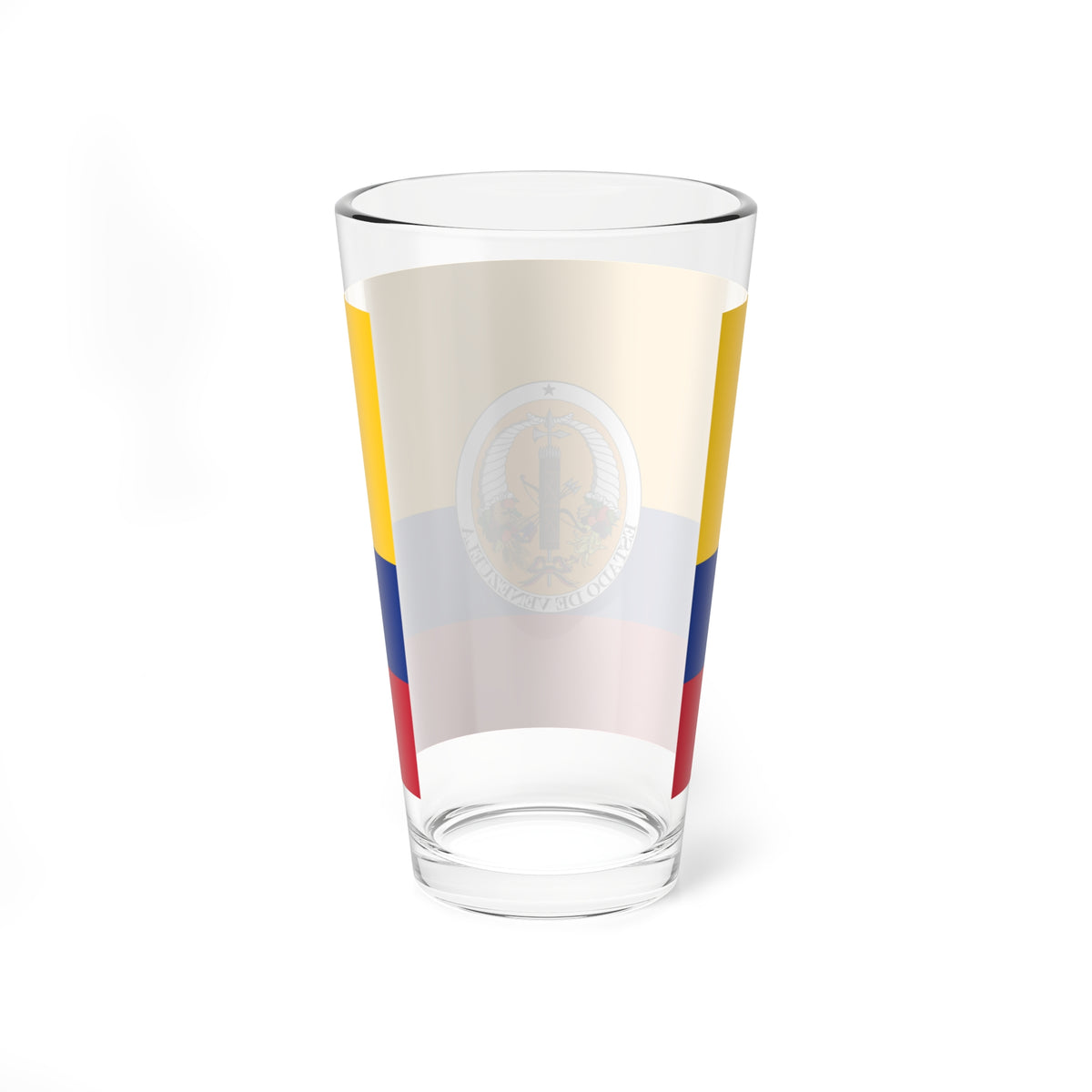 Bandera del Estado de Venezuela 1830 (Venezuela) Pint Glass 16oz