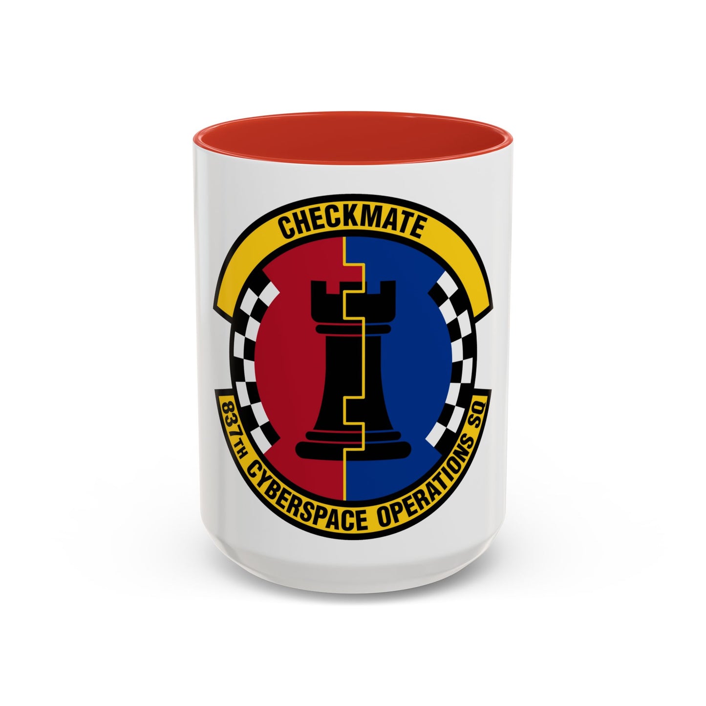 837 Cyberspace Operations Squadron ACC (U.S. Air Force) Accent Coffee Mug