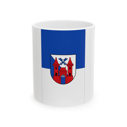 Knatterflagge Ladenburg (Germany) White Coffee Mug