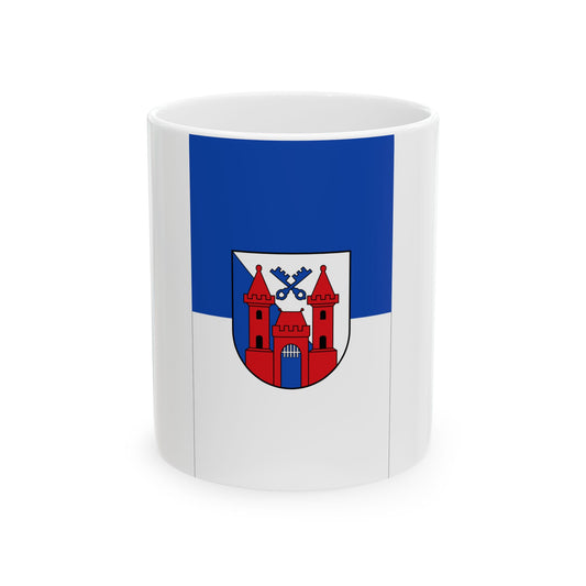 Knatterflagge Ladenburg (Germany) White Coffee Mug