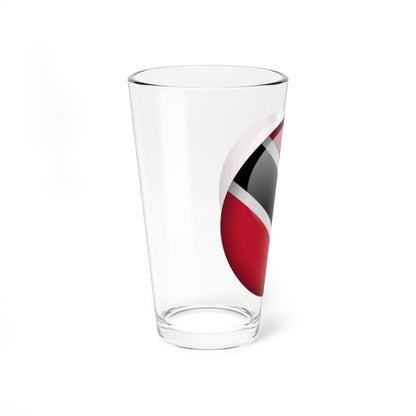 Flag orb Trinidad and Tobago (Trinidad and Tobago) Pint Glass 16oz