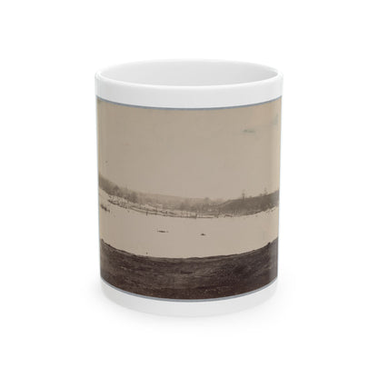 Belle Isle, James River, Richmond, Va., April, 1865 (U.S. Civil War) White Coffee Mug