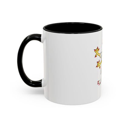 Gryphon Badge of Edward III - Accent Coffee Mug