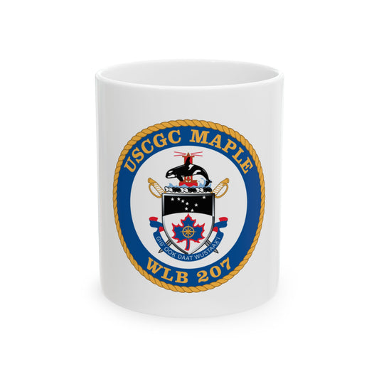 USCGC Maple WLB 207 1 (U.S. Coast Guard) White Coffee Mug