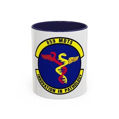 859th Diagnostics and Therapeutics Squadron (U.S. Air Force) Accent Coffee Mug