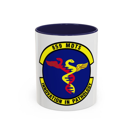 859th Diagnostics and Therapeutics Squadron (U.S. Air Force) Accent Coffee Mug