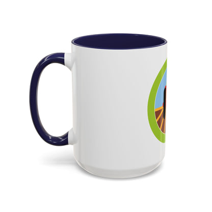 Farm Mechanics (Boy Scout Merit Badge) Accent Coffee Mug