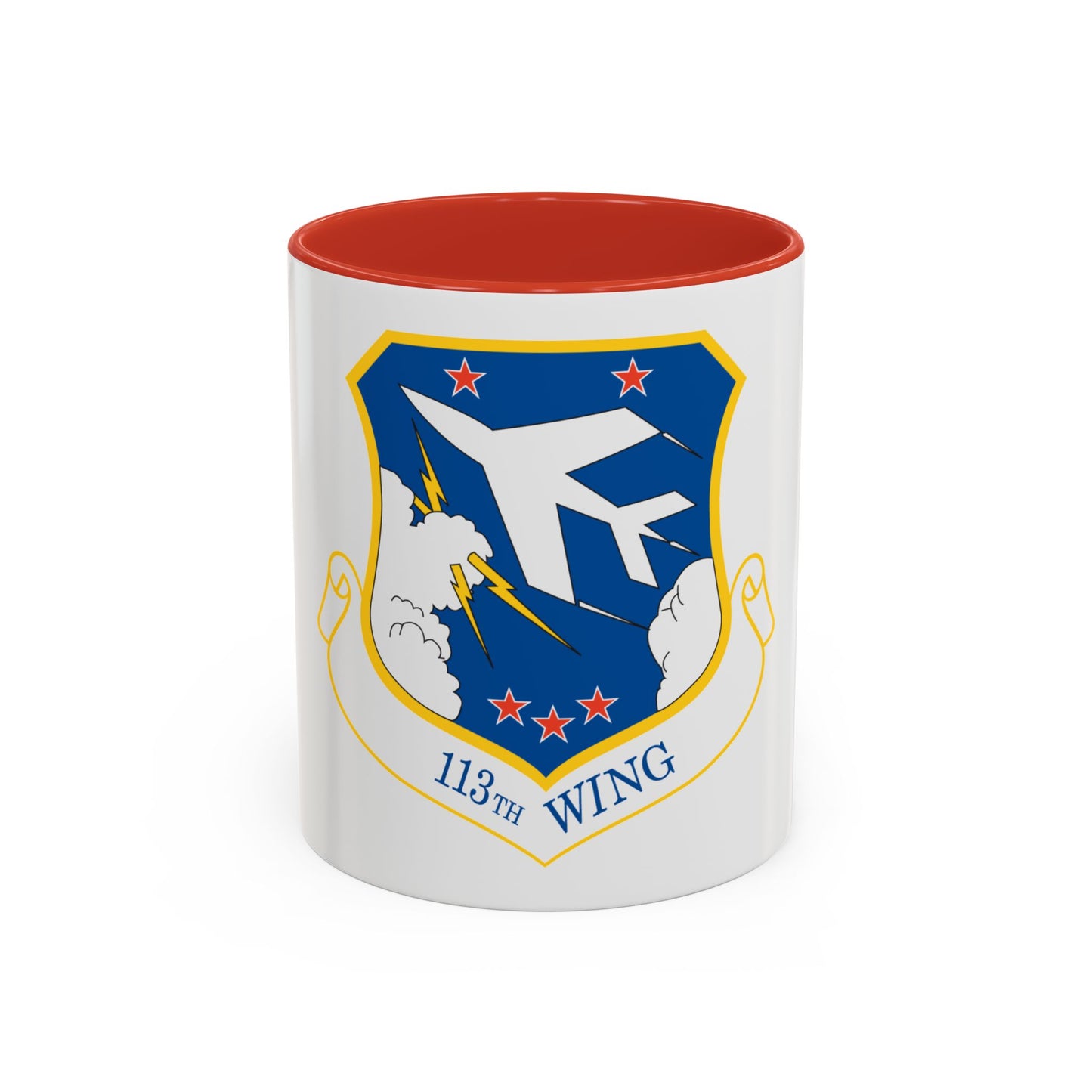 113th Wing (U.S. Air Force) Accent Coffee Mug