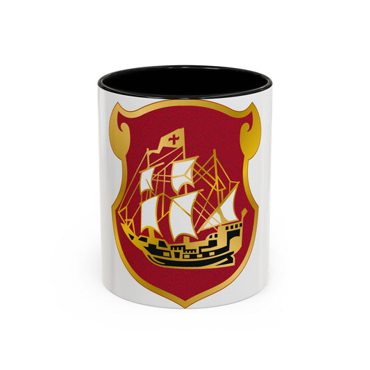 9 Antiaircraft Artillery Gun Battalion (U.S. Army) Accent Coffee Mug