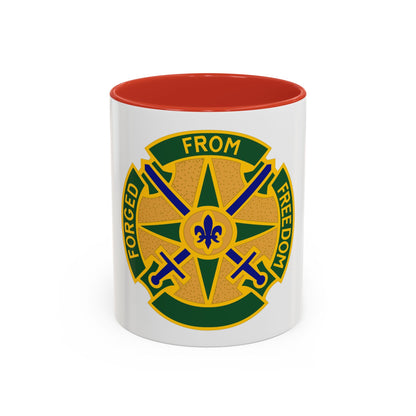 185 Military Police Battalion (U.S. Army) Accent Coffee Mug