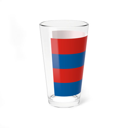 Flag of Budafok 1941 (Hungary) Pint Glass 16oz