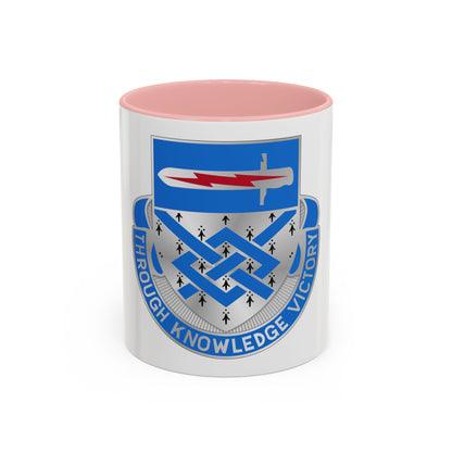 107 Military Intelligence Battalion (U.S. Army) Accent Coffee Mug