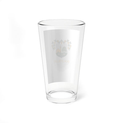 Flag of Bocfolde vertical (Hungary) Pint Glass 16oz