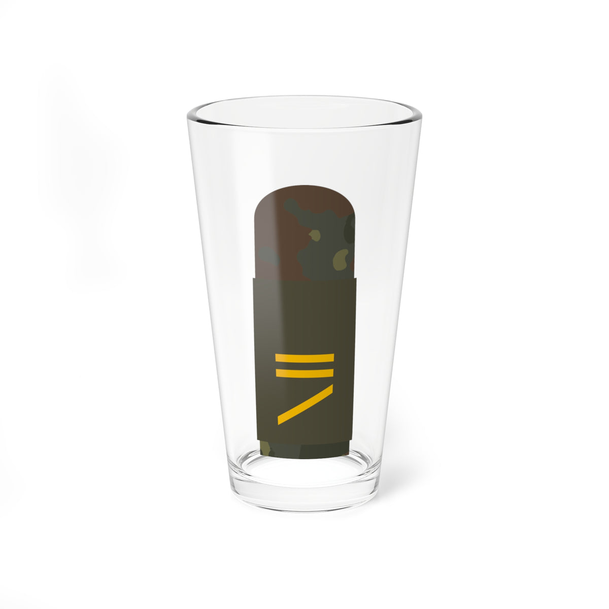 MA OG5 12 Gefreiter BA L (Military Rank) Pint Glass 16oz
