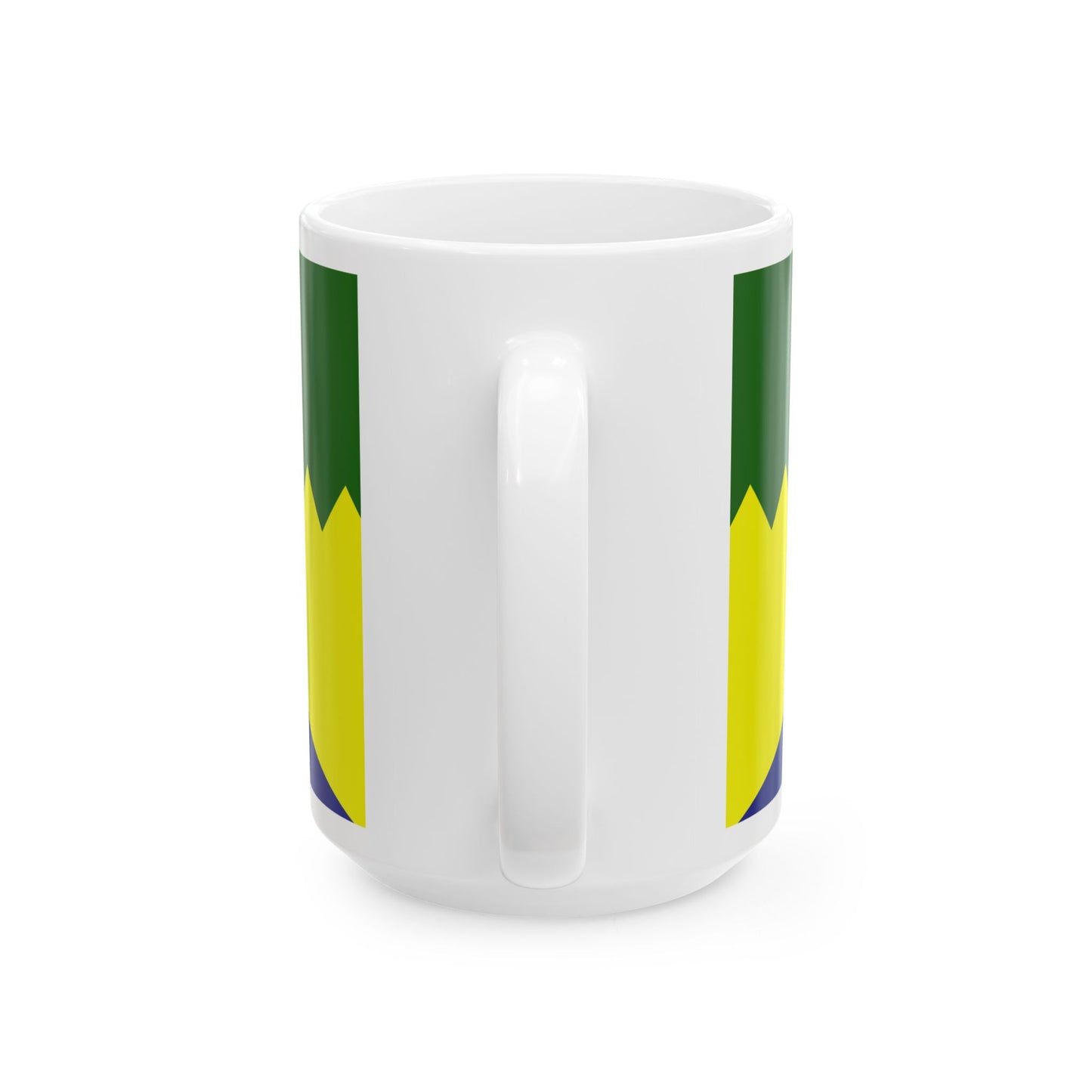 Flag of the City of Launceston Australia - White Coffee Mug-Go Mug Yourself