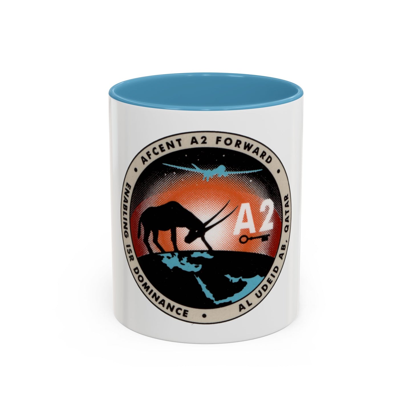 AFCENT A2 Forward (U.S. Air Force) Accent Coffee Mug