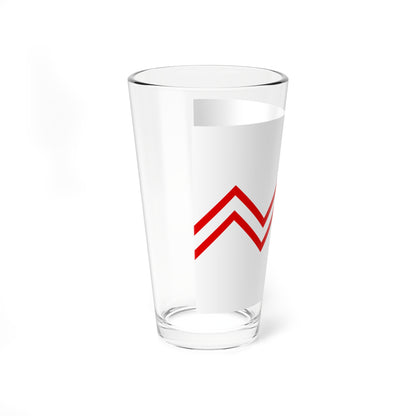 Flag of the Japanese Marine Corps 1873-1883 (Japan) Pint Glass 16oz