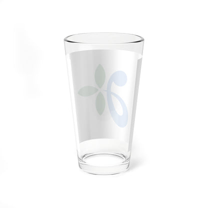 Flag of Misato Miyazaki (Japan) Pint Glass 16oz