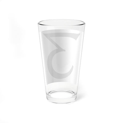 CHE Bad Zurzach Flag (Switzerland) Pint Glass 16oz
