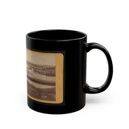 Belle Island, James River (U.S. Civil War) Black Coffee Mug