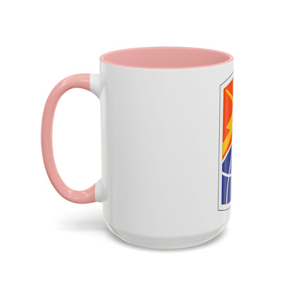160 Signal Brigade (U.S. Army) Accent Coffee Mug