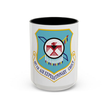 407th Air Expeditionary Group (U.S. Air Force) Accent Coffee Mug