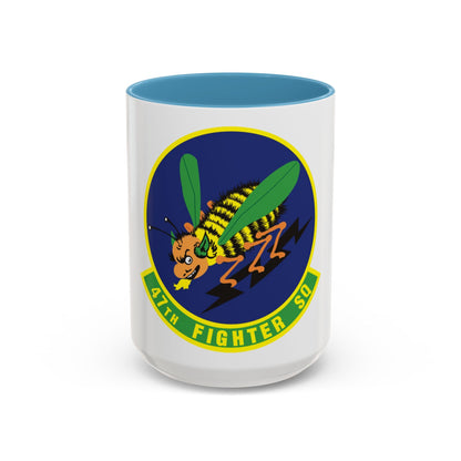 47th Fighter Squadron (U.S. Air Force) Accent Coffee Mug