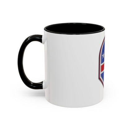 332 Medical Brigade 3 (U.S. Army) Accent Coffee Mug