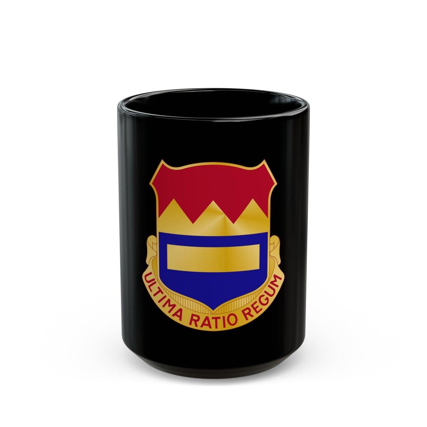 719th Antiaircraft Artillery Battalion (U.S. Army) Black Coffee Mug