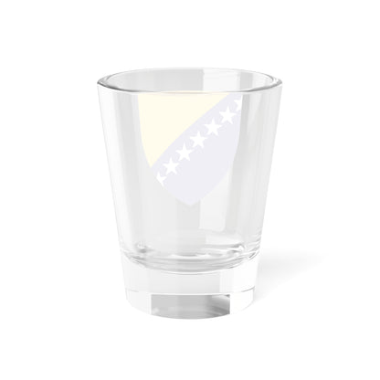 Coat of arms of Bosnia and Herzegovina - Shot Glass 1.5oz