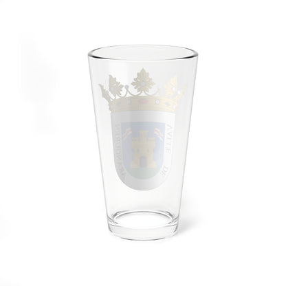 Escudo de Aranguren (Spain) (Coat of Arms) Pint Glass 16oz