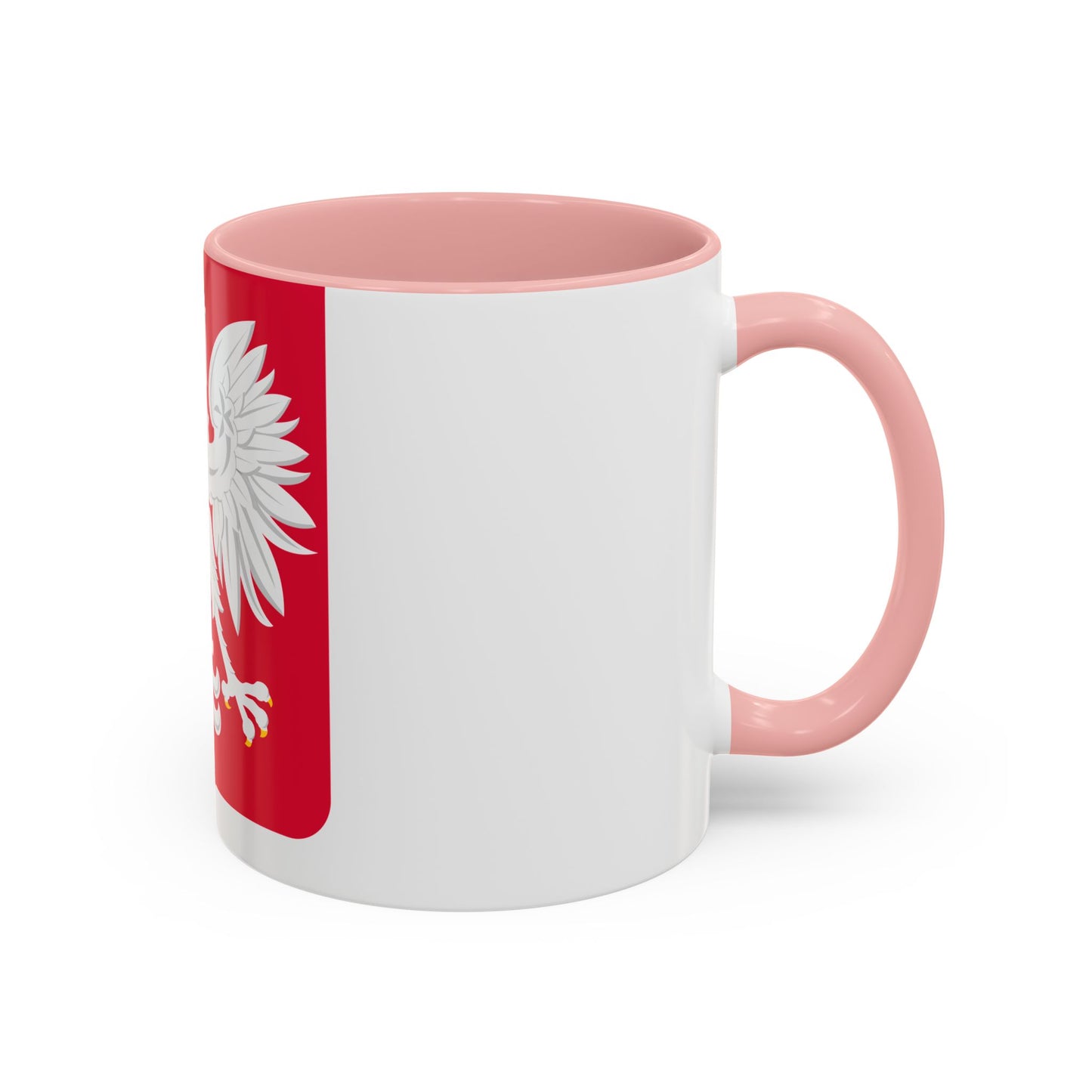 Coat of arms of Poland (1980-1990) - Accent Coffee Mug