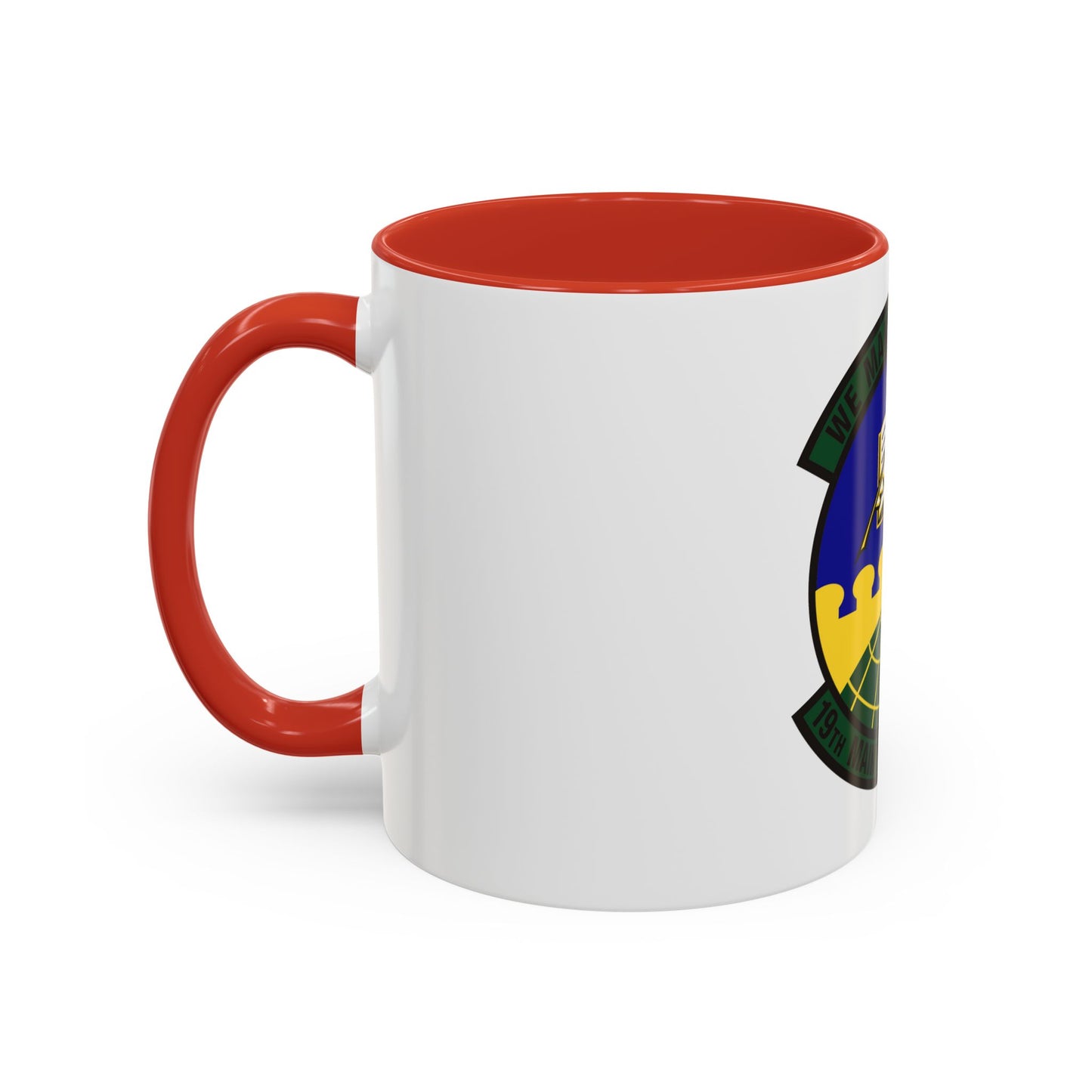 19th Maintenance Operations Squadron (U.S. Air Force) Accent Coffee Mug