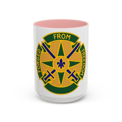 185 Military Police Battalion (U.S. Army) Accent Coffee Mug